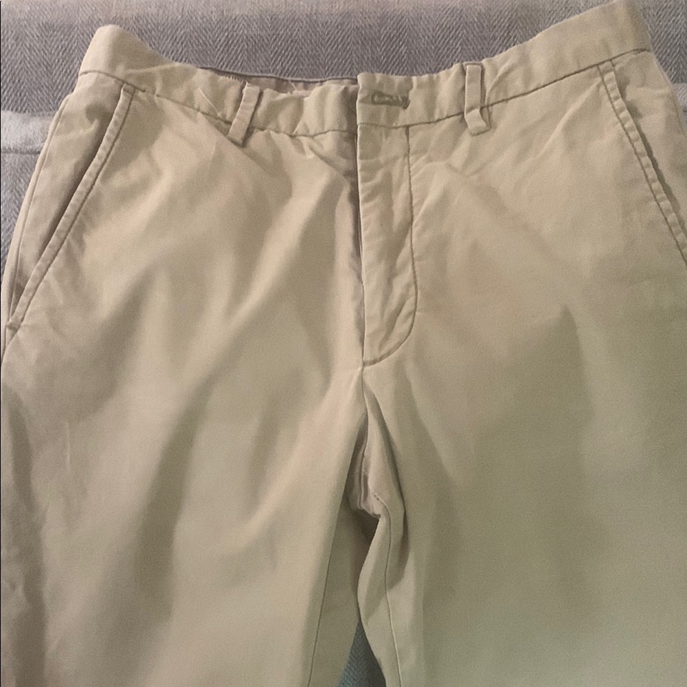 Banana Republic Tan Chinos Classic Cotton Twill Slim Fit